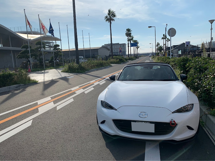 ロードスターの箱根・江ノ島・横浜ベイブリッジ・湘南海岸・富士山とコラボに関するカスタム事例の投稿画像2枚目