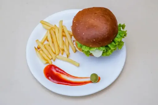 Crunchy Paneer Burger