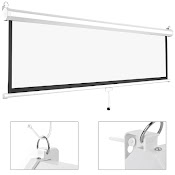 Màn Chiếu Treo Tường Kéo Tay 100 Inch