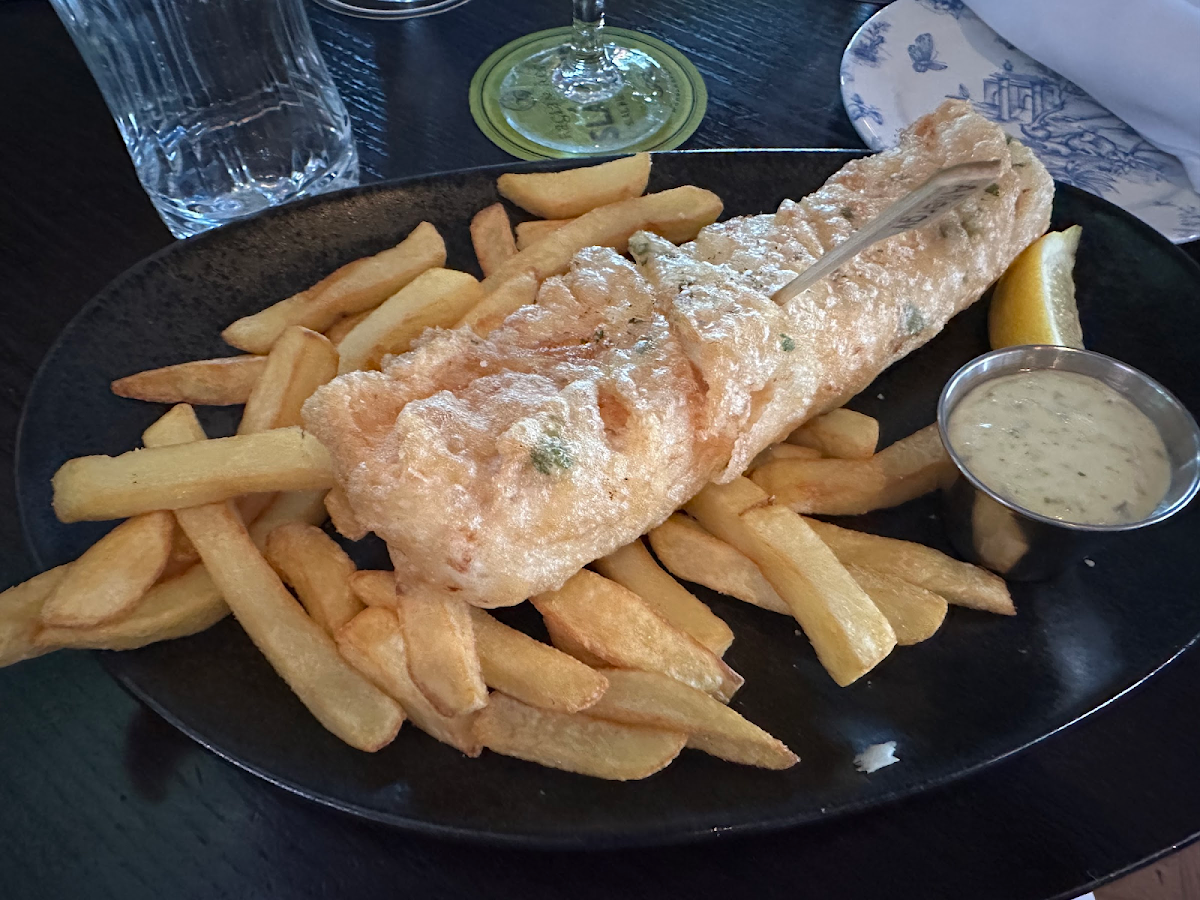 Gluten-Free Fish & Chips at Raglan Road Irish Pub