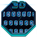 Herunterladen 3D Neon Tec Theme Keyboard Installieren Sie Neueste APK Downloader