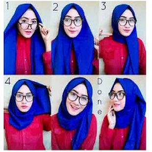 Tutorial Berhijab Modern