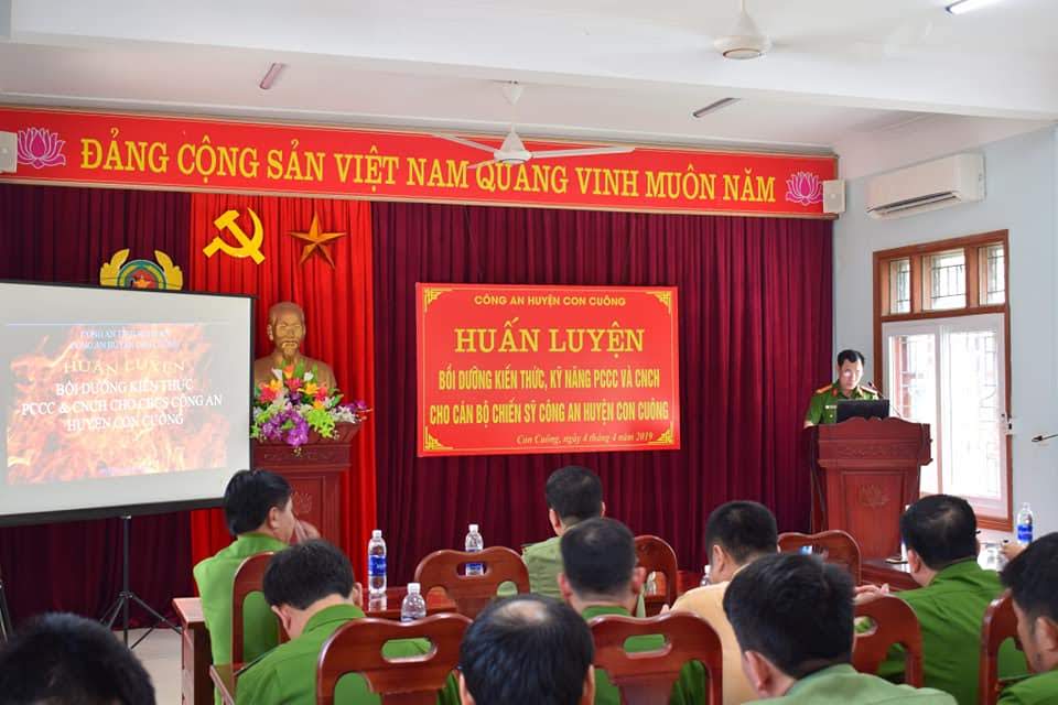 Tại buổi tập huấn