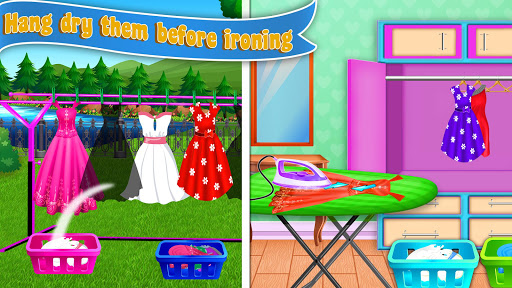 Home Laundry & Dish Washing: Messy Room Cleaning screenshots 15