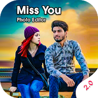 Miss You Photo Editor - I Miss U You Photo Frames