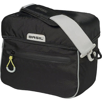 Basil Miles Handlebar Bag - 6L KLICKfix Mount Black