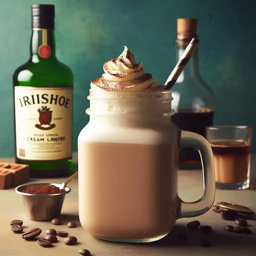 Irish Cream Frappe [450 Ml, Mason Jar]