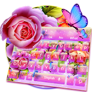 Color Rose Keyboard  Icon