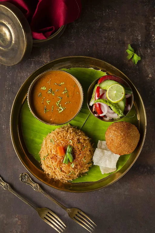 Vegetable Dhansak Meal Tray
