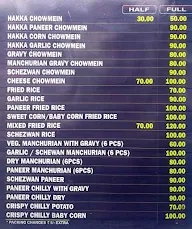 Mystery Of Food menu 1