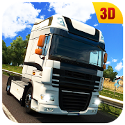 Euro Truck 2018 : Cargo Delivery Simulator Game 3D  Icon