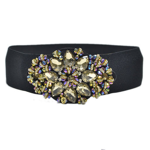 Title 4, Womens Sweet And Elegant Color Rhinestone Inla...