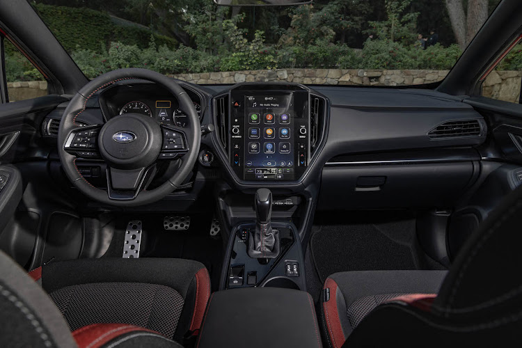 Redesigned cabin gets an 11.6-inch Starlink touchscreen infotainment system.