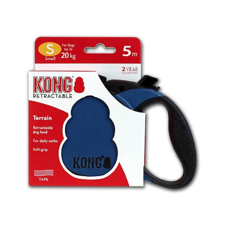 KONG Terrain Flexikoppel, S, bl, >20 kg,  lngd 5 m, 1 st