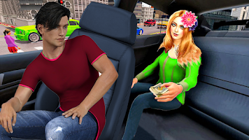 Taxi Games Driving Car Game 3D Screenshot