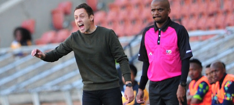 Romain Folz coach of Marumo Gallants during the DStv Premiership match between Marumo Gallants FC and Stellenbosch FC at Peter Mokaba Stadium.