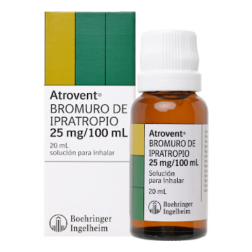 Atrovent Bromuro Ipratropio 0.025% Boehringer Frasco x 20 ml  