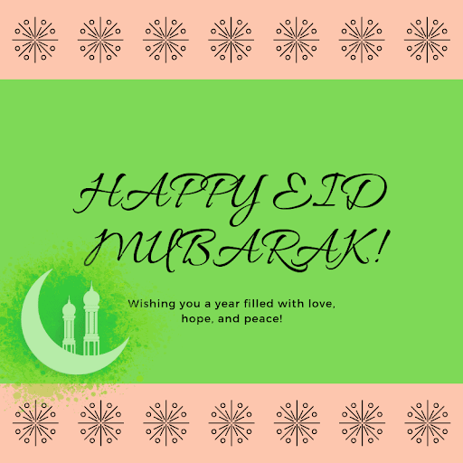 Eid Mubarak Greeting  Wishes Cards