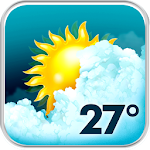 Cover Image of ดาวน์โหลด Animated Weather Widget, Clock 6.6.7 APK