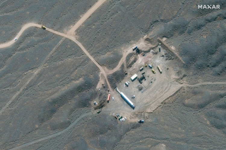 Satellite image shows Iran's Natanz Nuclear Facility in Isfahan, Iran, October 21, 2020.