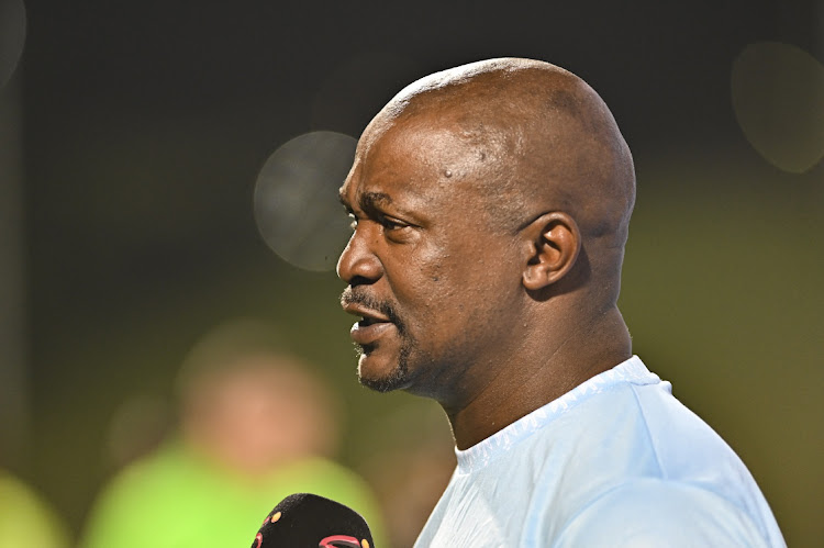 Seema Lehlohonolo, head coach of Chippa United.