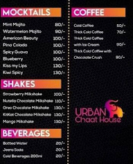 Urban Chaat House menu 3