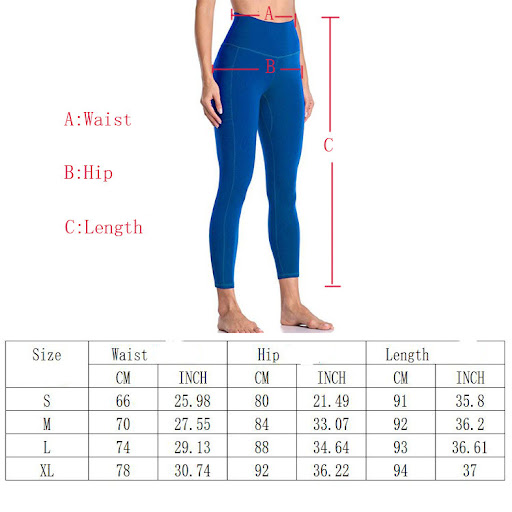 Title 1, Peach Yoga Pants High Waist for Tummy Control W...
