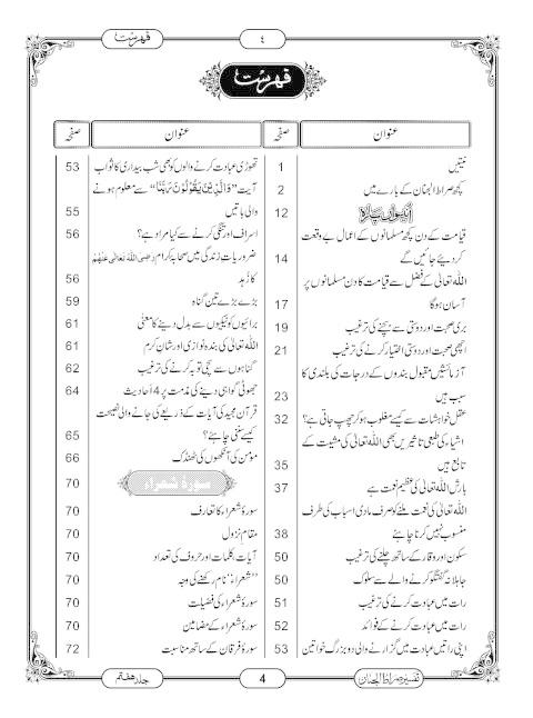 Android application Sirat-UL-Jinan Jild-7 Urdu screenshort