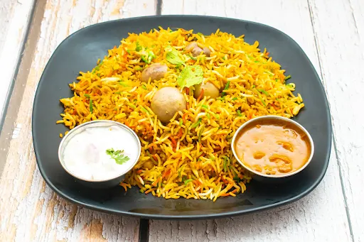 Mushroom Biryani