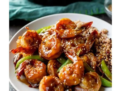 Prawns Teriyaki Dry