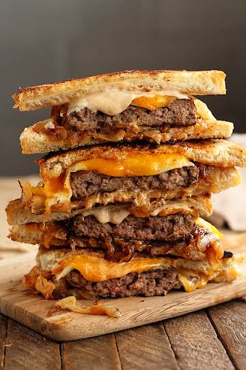 Cast Iron Patty Melt