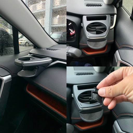 Rav4 のドリンクホルダー取り付けに関するカスタム メンテナンスの投稿画像 車のカスタム情報はcartune
