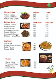 Feast King menu 4