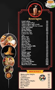 The Royal Bistro menu 1