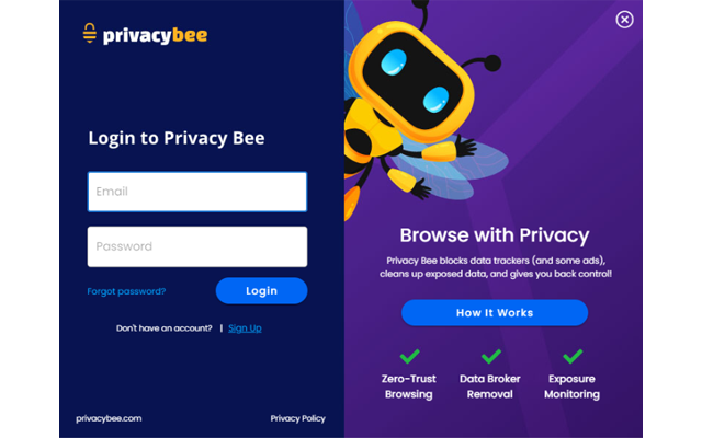 Privacy Bee: Zero-Trust Secure Browsing Preview image 2