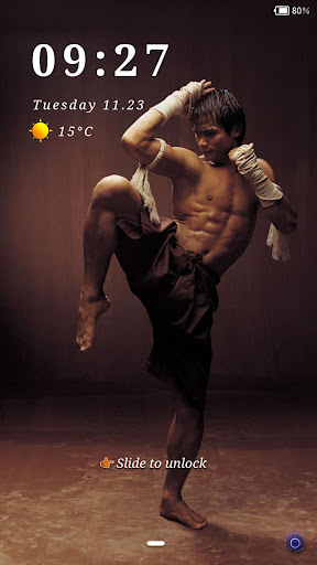 Muay Thai - iDO Lock screen