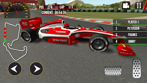 Screenshot Formula Car Game Car Racing