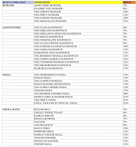 Chill & Chilli Cafe menu 1