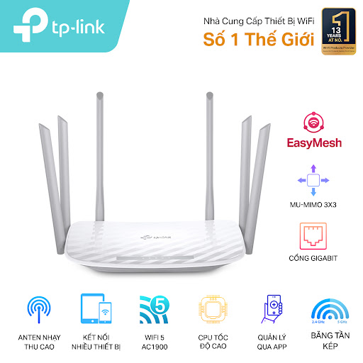 Bộ định tuyến / Router Wifi TP-Link Archer C86 AC1900