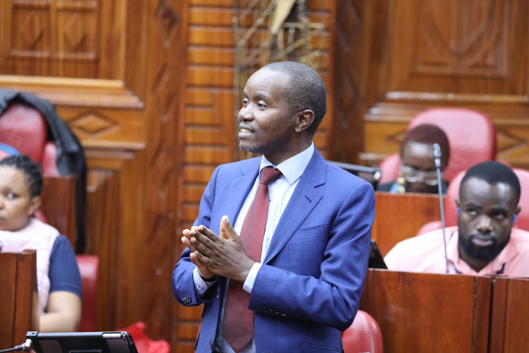 Former ICT cabinet secretary Joe Mucheru when he appeared before the parliamentary committee on April 5, 2023.