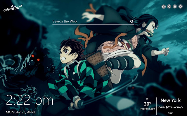 Demon Slayer HD Wallpapers New Tab Theme