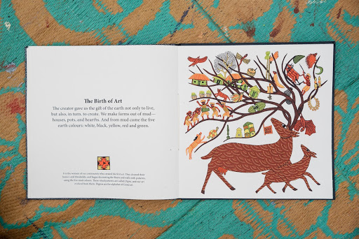 Gond Art: Artwork for the book Creation