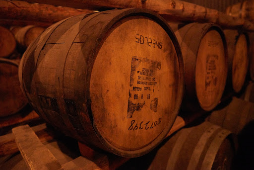 Venture Whisky LTD. Chichibu Distillery: Barrels in the Aging Chamber