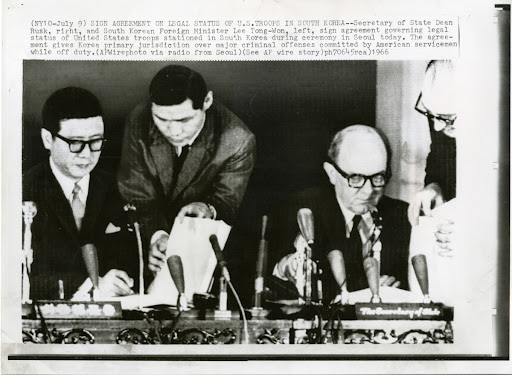 Korean War press photo