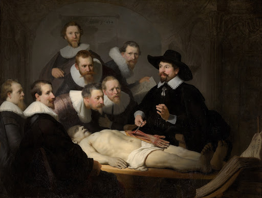 Anatomy lesson by Dr. Nicolaes Tulp