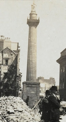 Detail of Nelson's Pillar