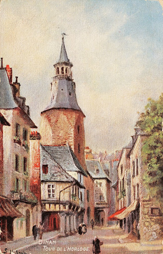 DINAN, TOUR DE L'HORLOGE