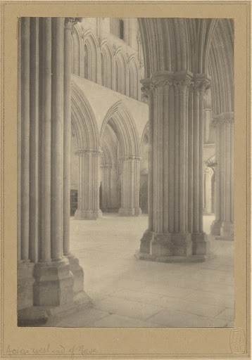 Wells Cathedral, Across the West End of Nave