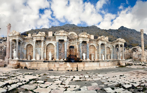 Remains in Sagalassos