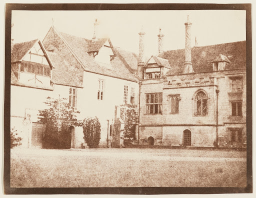 [Southeast Corner of the North Courtyard, Lacock Abbey]